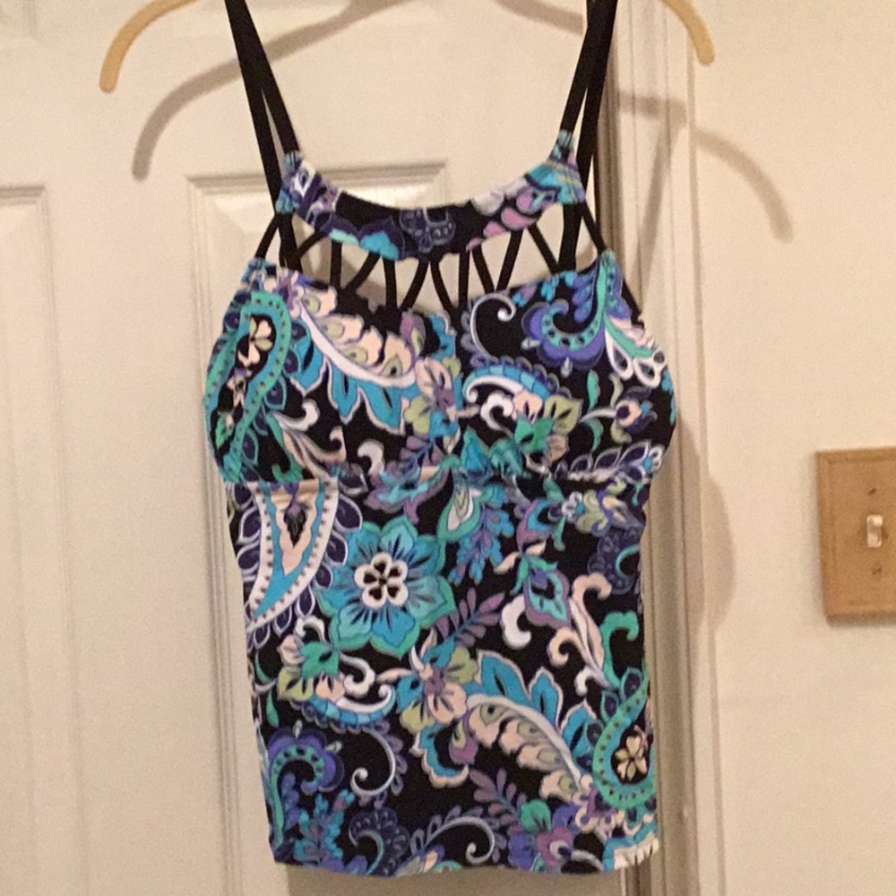 24 & Ocean two piece bathing suit with adjustable straps